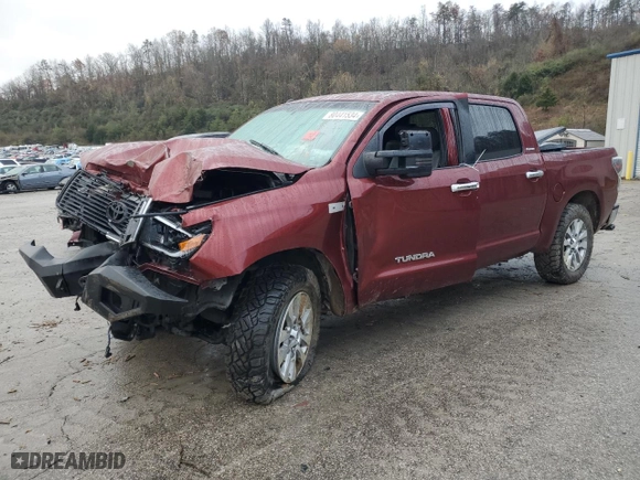 2010 Toyota Tundra 4WD Truck LTD with VIN 5TFHW5F15AX096604, listed as a Copart auction lot 80441534 with 0 mi miles and Salvage Title. Bid and sale history available at carsss.com. Image 1.