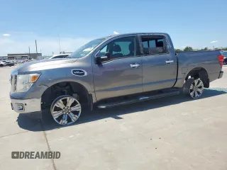 2017 Nissan Titan SV with VIN 1N6AA1E52HN548105, listed as a Copart auction lot 62967295 with 119,316 mi miles and Clean title. Bid and sale history available at DreamBid. Image 1.