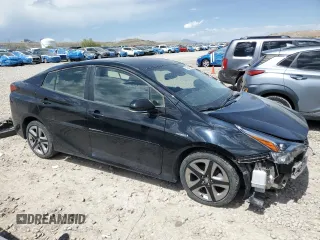 2020 Toyota Prius L Eco z VIN JTDKARFU7L3111913, wystawiony jako Copart lot #54544995 z przebiegiem 85 988 mil mil oraz Szkoda całkowita • Salvage title. Historia ofert i sprzedaży dostępna na DreamBid. Obrazek 4.