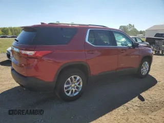 2021 Chevrolet Traverse LT Leather with VIN 1GNEVHKW6MJ169289, listed as a Copart auction lot 70177504 with 30,718 mi miles and Salvage Title. Bid and sale history available at carsss.com. Image 3.