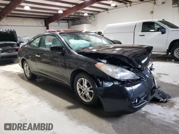 2007 Toyota Solara SE with VIN 4T1CE30PX7U754499, listed as a Copart auction lot 58711125 with 166,200 mi miles and Salvage title. Bid and sale history available at DreamBid. Image 4.