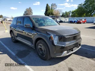 2024 Kia EV9 Light Long Range with VIN KNDAB5S16R6030468, listed as a Copart auction lot 47266195 with 4,675 mi miles and Salvage Title. Bid and sale history available at carsss.com. Image 4.