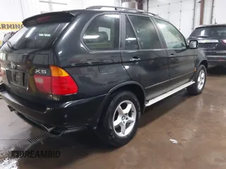 2003 BMW X5 3.0i with VIN 5UXFA53523LV83488, listed as a IAAI auction lot 41894044 with 1 mi miles. Bid and sale history available at carsss.com. Image 4.