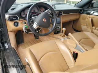 2007 Porsche 911 Carrera S with VIN WP0AB29947S731010, listed as a Copart auction lot 66933424 with 25,651 mi miles and Salvage Title. Bid and sale history available at carsss.com. Image 8.