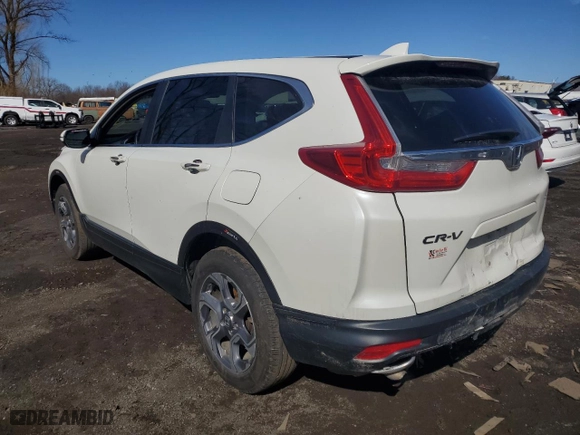 2017 Honda CR-V EX-L with VIN 2HKRW2H88HH613798, listed as a Copart auction lot 49347755 with 127,132 mi miles and Salvage Title. Bid and sale history available at carsss.com. Image 2.