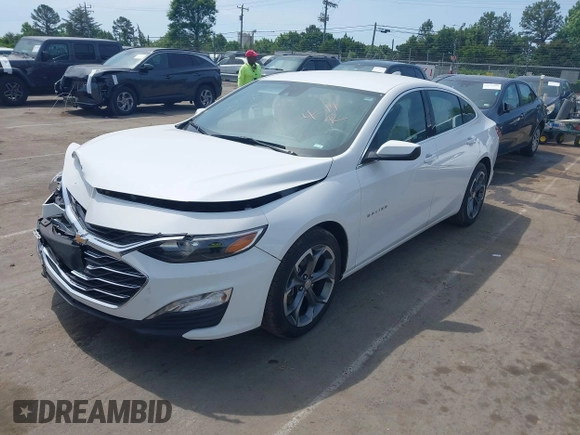 2024 Chevrolet Malibu LT with VIN 1G1ZD5ST5RF140452, listed as a IAAI auction lot 42174072 with 29,916 mi miles and . Bid and sale history available at DreamBid. Image 17.