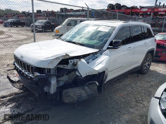2023 Jeep Grand Cherokee Limited with VIN 1C4RJGBG2PC575507, listed as a IAAI auction lot 41996521 with 37,456 mi miles and . Bid and sale history available at DreamBid. Image 17.