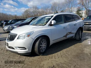 2017 Buick Enclave Leather with VIN 5GAKRBKD2HJ318347, listed as a Copart auction lot 46745585 with Not Provided miles and Salvage Title. Bid and sale history available at carsss.com. Image 1.