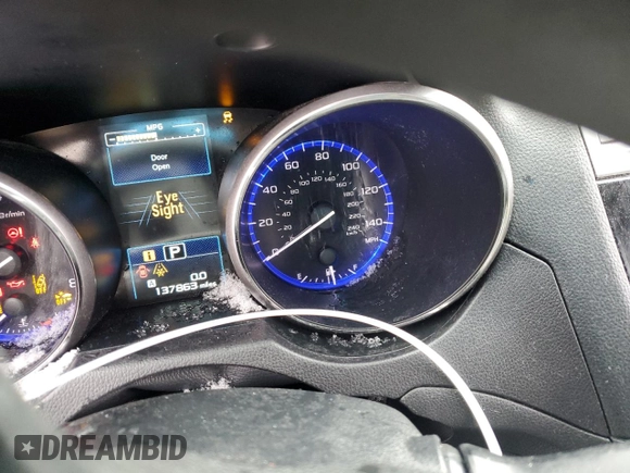 2019 Subaru Legacy with VIN 4S3BNAB60K3030831, listed as a Copart auction lot 42219144 with 137,863 mi miles. Bid and sale history available at carsss.com. Image 9.