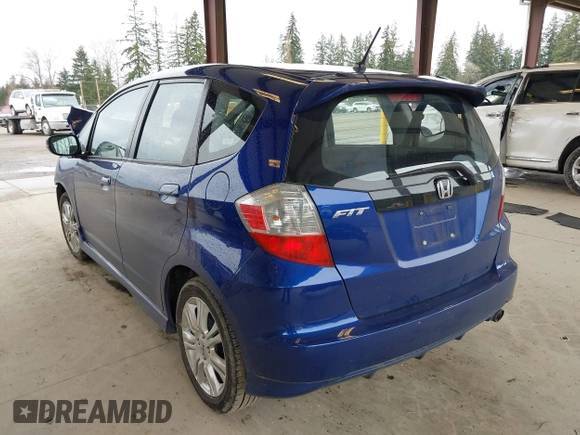 2009 Honda Fit Sport with VIN JHMGE88459C001743, listed as a IAAI auction lot 41852048 with 128,225 mi miles. Bid and sale history available at carsss.com. Image 3.