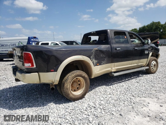 2016 Ram 3500 Longhorn with VIN 3C63RRKL5GG294006, listed as a Copart auction lot 65238274 with 0 mi miles and Non Repairable. Bid and sale history available at carsss.com. Image 3.