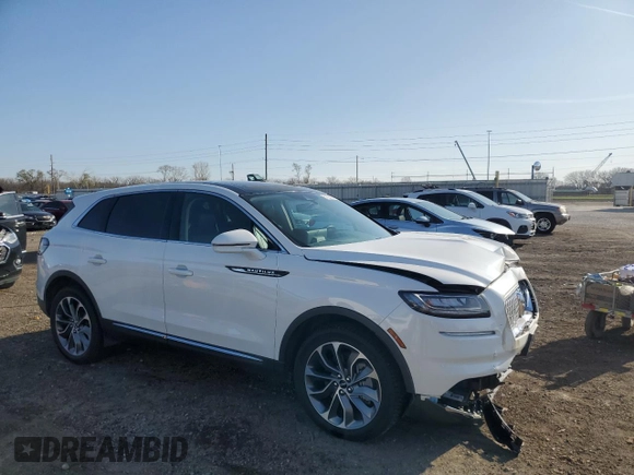 2021 Lincoln Nautilus Reserve z VIN 2LMPJ6K9XMBL18657, wystawiony jako Copart lot #51324615 z przebiegiem 47 357 mil mil oraz Szkoda całkowita • Salvage title. Historia ofert i sprzedaży dostępna na DreamBid. Obrazek 4.