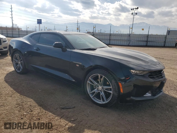 2019 Chevrolet Camaro 1LT with VIN 1G1FB1RSXK0157500, listed as a Copart auction lot 45799895 with 41,827 mi miles and Salvage Title. Bid and sale history available at carsss.com. Image 4.