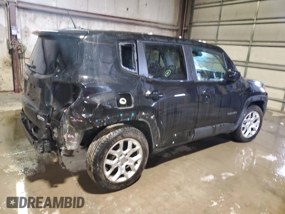 2016 Jeep Renegade Latitude with VIN ZACCJABT0GPE38996, listed as a Copart auction lot 47654595 with 119,193 mi miles and Salvage Title. Bid and sale history available at carsss.com. Image 3.