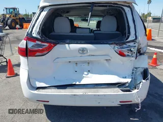 2016 Toyota Sienna LE AAS with VIN 5TDKK3DC6GS732942, listed as a IAAI auction lot 41841706 with 37,114 mi miles. Bid and sale history available at carsss.com. Image 6.