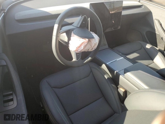 2025 Tesla Model 3 Long Range with VIN 5YJ3E1EA6SF895973, listed as a Copart auction lot 50271855 with Not Provided miles and Salvage Title. Bid and sale history available at DreamBid. Image 8.