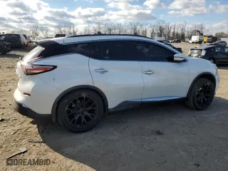 2017 Nissan Murano SV with VIN 5N1AZ2MG6HN125060, listed as a Copart auction lot 84016414 with 132,136 mi miles and Salvage Title. Bid and sale history available at carsss.com. Image 3.