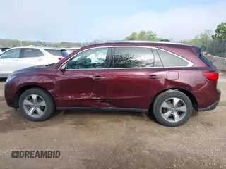 2014 Acura MDX with VIN 5FRYD4H22EB031441, listed as a IAAI auction lot 42233199 with 193,784 mi miles and . Bid and sale history available at DreamBid. Image 14.