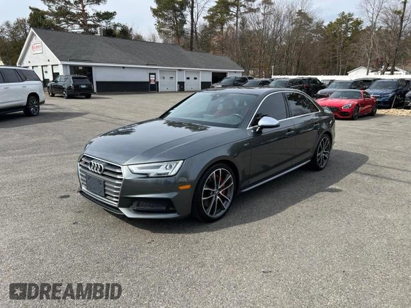 2018 Audi S4 Premium Plus with VIN WAUB4AF47JA002513, listed as a Copart auction lot 52750115 with 114,949 mi miles and Clean Title. Bid and sale history available at carsss.com. Image 2.