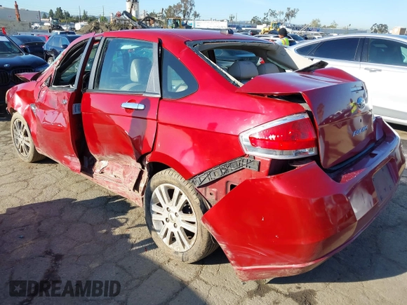 2009 Ford Focus SEL with VIN 1FAHP37N49W106730, listed as a IAAI auction lot 41838457 with 103,718 mi miles. Bid and sale history available at carsss.com. Image 3.