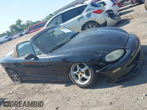 1999 Mazda MX-5 Miata with VIN JM1NB3539X0112181, listed as a IAAI auction lot 42397232 with 11 mi miles and . Bid and sale history available at DreamBid. Image 13.