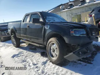 2006 Ford F-150 XLT with VIN 1FTPX14596FA90888, listed as a Copart auction lot 88063465 with 134,412 mi miles and Salvage title. Bid and sale history available at DreamBid. Image 4.