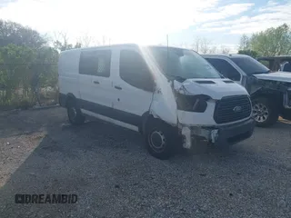 2018 Ford Transit with VIN 1FTYE1ZM5JKB30815, listed as a IAAI auction lot 41703834 with 152,189 mi miles and . Bid and sale history available at DreamBid. Image 1.