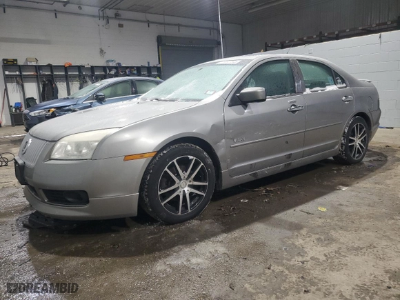 2008 Mercury Milan Premier with VIN 3MEHM08148R624267, listed as a Copart auction lot 89397645 with 236,259 mi miles and Salvage Title. Bid and sale history available at carsss.com. Image 1.