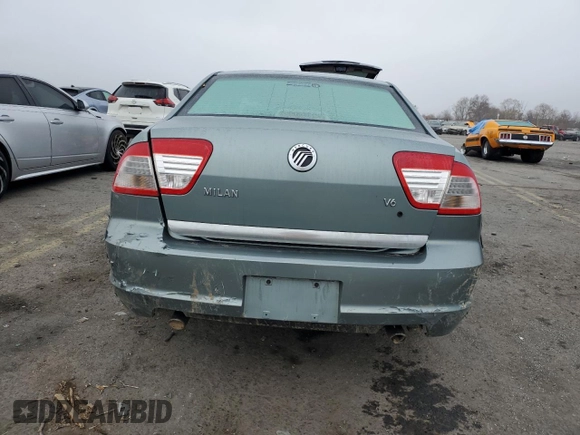 2006 Mercury Milan с VIN 3MEFM07116R619338, выставлен на аукционе Copart как лот 79354494 с пробегом Не указан миль и Списание • Salvage title. История ставок и продаж доступна на DreamBid. Изображение 6.
