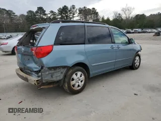 2008 Toyota Sienna XLE with VIN 5TDZK22C18S171787, listed as a Copart auction lot 48353945 with 168,308 mi miles and Salvage Title. Bid and sale history available at carsss.com. Image 3.