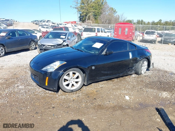 2003 Nissan 350Z Touring with VIN JN1AZ34E73T014727, listed as a IAAI auction lot 41377420 with 170,323 mi miles. Bid and sale history available at carsss.com. Image 22.