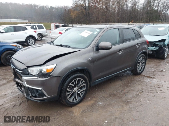 2018 Mitsubishi Outlander Sport ES 2.0 with VIN JA4AR3AU9JU017574, listed as a IAAI auction lot 41044910 with 123,386 mi miles. Bid and sale history available at carsss.com. Image 17.