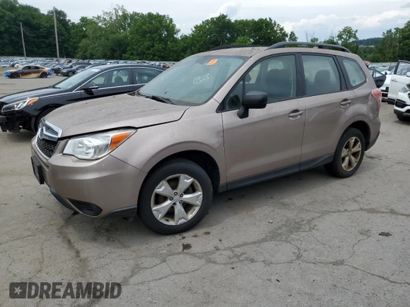 2016 Subaru Forester 2.5i with VIN JF2SJABC0GH542604, listed as a Copart auction lot 64469635 with 170,904 mi miles and Clean title. Bid and sale history available at DreamBid. Image 1.