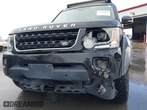 2016 Land Rover LR4 HSE Lux with VIN SALAK2V60GA816758, listed as a IAAI auction lot 41782012 with 130,255 mi miles and . Bid and sale history available at DreamBid. Image 6.