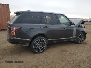 2019 Land Rover Range Rover HSE с VIN SALGS2SV7KA547690, выставлен на аукционе Copart как лот 52259445 с пробегом 64 636 миль миль и Списание • Salvage title. История ставок и продаж доступна на DreamBid. Изображение 3.