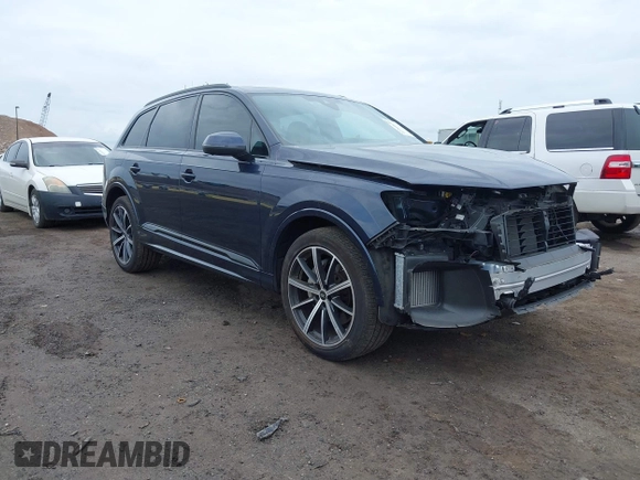 2023 Audi Q7 Premium Plus with VIN WA1LXBF77PD020848, listed as a IAAI auction lot 42205850 with 29,085 mi miles and . Bid and sale history available at DreamBid. Image 1.