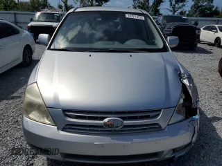 2008 Kia Sedona LX with VIN KNDMB233986220663, listed as a Copart auction lot 54321825 with 125,504 mi miles and Salvage Title. Bid and sale history available at DreamBid. Image 5.
