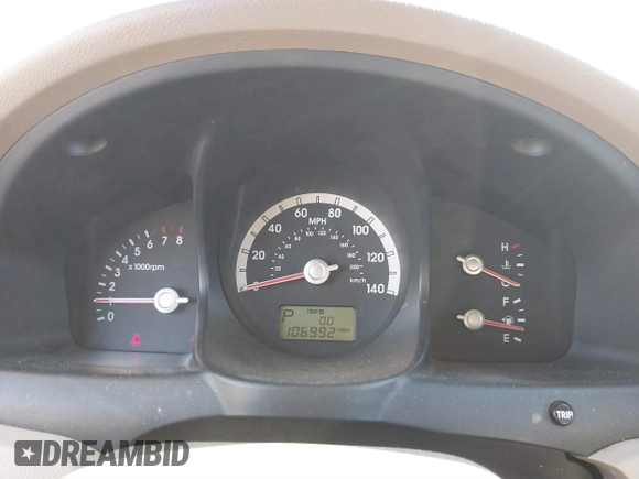 2005 Kia Sportage LX with VIN KNDJE723757081826, listed as a IAAI auction lot 41775450 with 106,992 mi miles and . Bid and sale history available at carsss.com. Image 7.