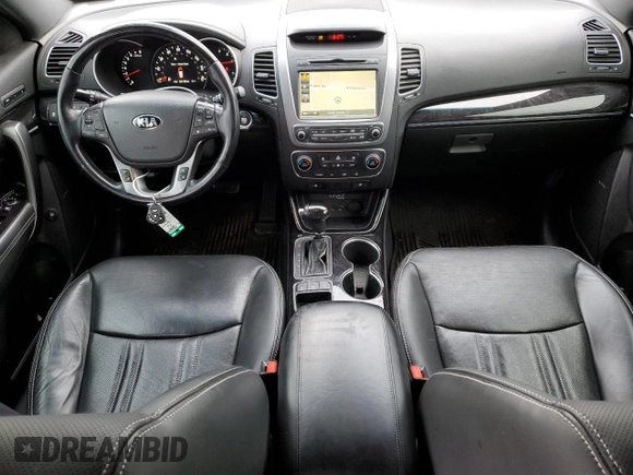 2015 Kia Sorento SX with VIN 5XYKWDA75FG578575, listed as a Copart auction lot 51122465 with 63,138 mi miles and Salvage Title. Bid and sale history available at carsss.com. Image 8.