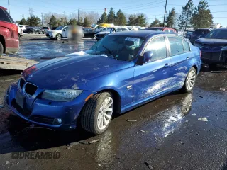 2011 BMW 3 Series 328i xDrive with VIN WBAPK5C52BA995338, listed as a Copart auction lot 42318745 with 0 mi miles and Salvage Title. Bid and sale history available at carsss.com. Image 1.