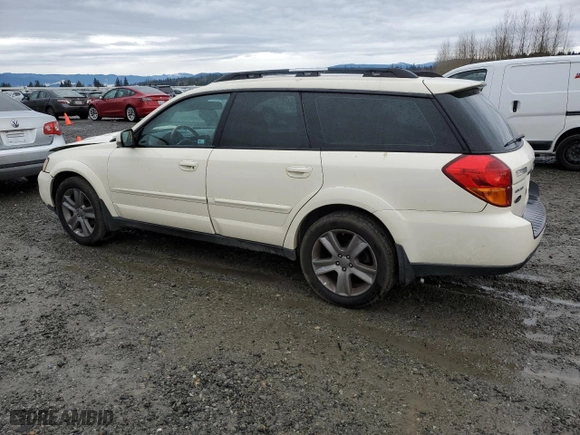 2006 Subaru Legacy Wagon Outback 3.0 R L.L. Bean with VIN 4S4BP86C764359119, listed as a Copart auction lot 84538044 with 186,275 mi miles and Salvage Title. Bid and sale history available at carsss.com. Image 2.