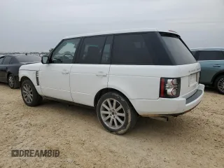 2012 Land Rover Range Rover SC with VIN SALMF1E43CA377866, listed as a Copart auction lot 46449725 with 179,514 mi miles and Salvage title. Bid and sale history available at DreamBid. Image 2.