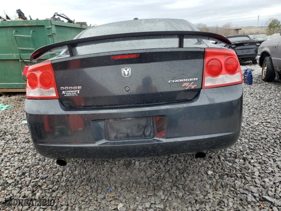 2010 Dodge Charger R/T with VIN 2B3CA5CT3AH172325, listed as a Copart auction lot 43948415 with 257,870 mi miles and Salvage Title. Bid and sale history available at carsss.com. Image 6.