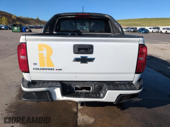 2018 Chevrolet Colorado 4WD Z71 with VIN 1GCGTDEN4J1189913, listed as a Copart auction lot 55279105 with 76,132 mi miles and Salvage title. Bid and sale history available at DreamBid. Image 6.