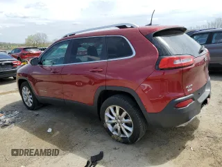 2016 Jeep Cherokee Limited z VIN 1C4PJMDS8GW121591, wystawiony jako Copart lot #54818085 z przebiegiem 108 625 mil mil oraz Czysty tytuł • Clean title. Historia ofert i sprzedaży dostępna na DreamBid. Obrazek 2.