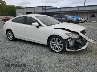 2016 Mazda Mazda6 i Touring with VIN JM1GJ1V58G1457066, listed as a Copart auction lot 51386365 with 62,853 mi miles and Salvage Title. Bid and sale history available at carsss.com. Image 4.