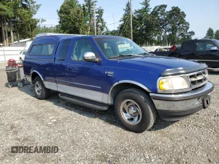 1998 Ford F-150 with VIN 1FTZX1765WKA33379, listed as a Copart auction lot 62009135 with 152,607 mi miles and Salvage title. Bid and sale history available at DreamBid. Image 4.
