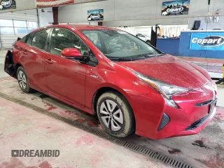 2017 Toyota Prius Two with VIN JTDKBRFU5H3567123, listed as a Copart auction lot 54506675 with 49,595 mi miles and Salvage Title. Bid and sale history available at carsss.com. Image 4.