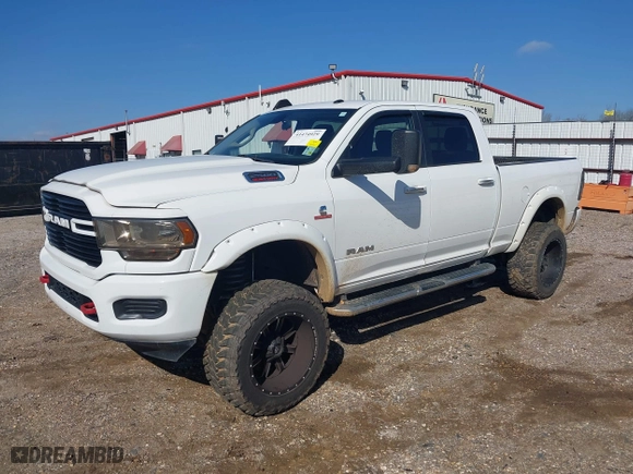 2019 Ram 2500 Big Horn with VIN 3C6UR5DL8KG620707, listed as a IAAI auction lot 41474929 with 90,927 mi miles. Bid and sale history available at carsss.com. Image 2.