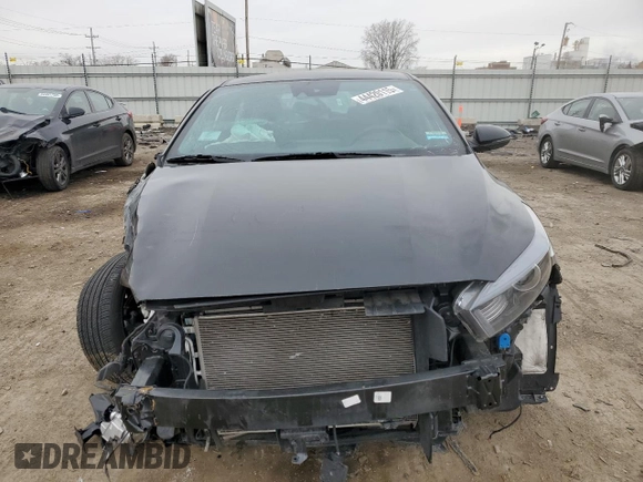 2024 Kia Forte GT-Line with VIN 3KPF54AD2RE738892, listed as a Copart auction lot 44420115 with 27,475 mi miles and Salvage Title. Bid and sale history available at carsss.com. Image 5.